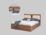 عکس تخت خواب دو نفره ام دی اف ساده مدل مبین