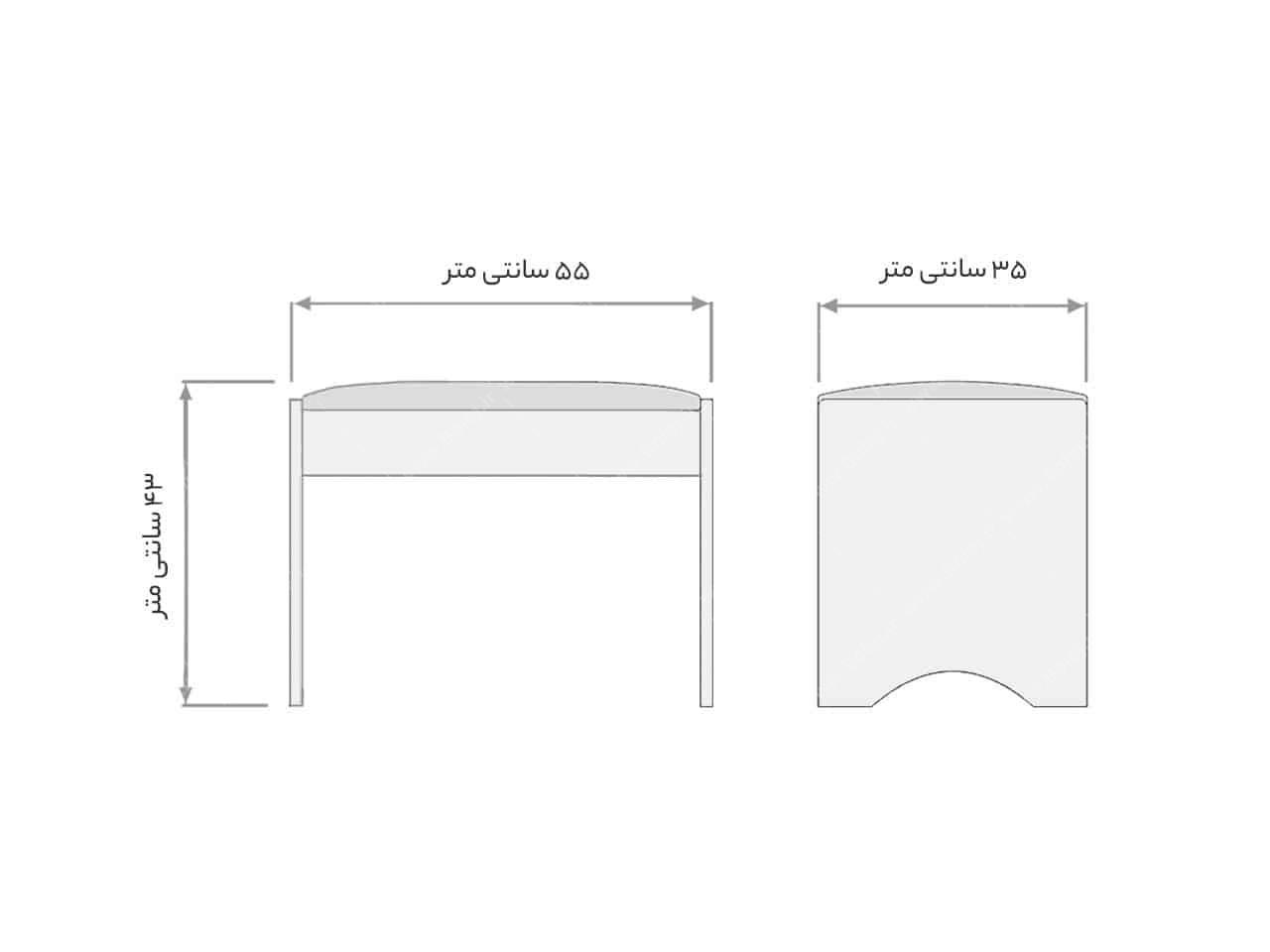 سرویسخواب یک و نیم نفره سفید