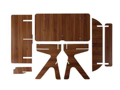 عکس میز تحریر مدرن ام دی اف M562