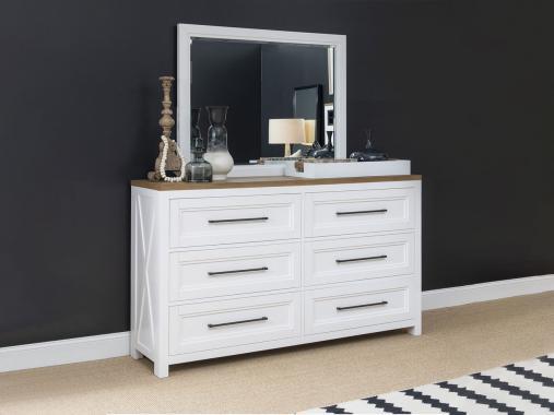 عکس سرویس خواب چوبی کلاسیک ساده دونفره HF505