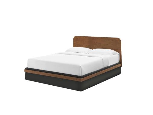 عکس سرویس خواب دو نفره چوبی ساده پرهام