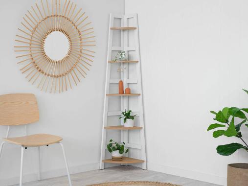 عکس استند گل فلزی کنج مدل SF735