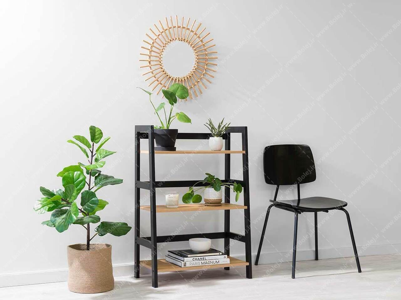 عکس استند گلدان فلزی کوتاه مدل SF740
