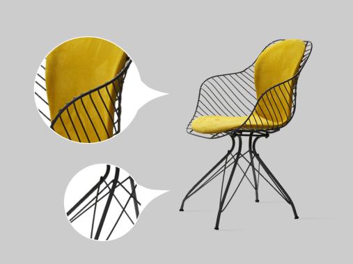 عکس میز و صندلی باغی غذاخوری دونفره SR486