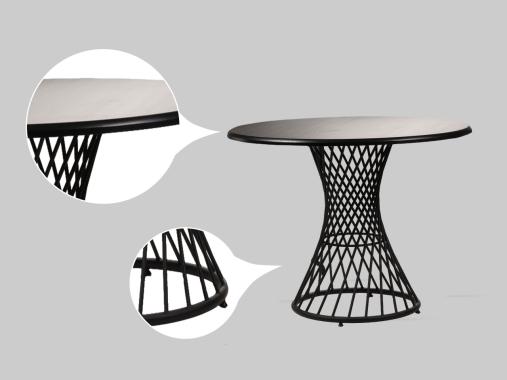 عکس میز و صندلی ناهارخوری مدرن 2 نفره SR490