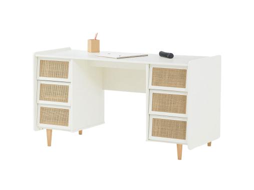 میز تحریر دخترانه شیک M552 با رنگ فانتزی 