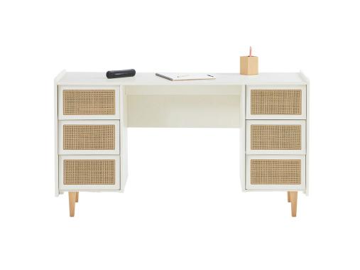 میز تحریر دخترانه شیک M552 با رنگ فانتزی 