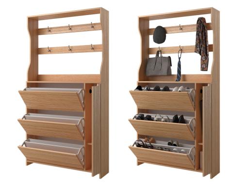 عکس جدیدترین مدل جاکفشی ایستاده آپارتمانی 