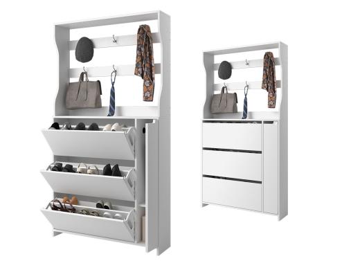 عکس جدیدترین مدل جاکفشی ایستاده آپارتمانی 