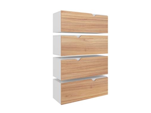 عکس جاکفشی دیواری بزرگ 4 تکه KFD646