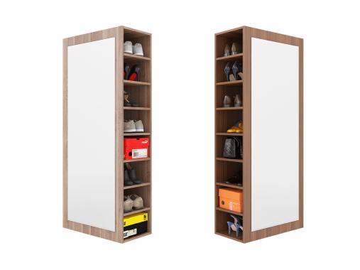 عکس جاکفشی دیواری ایستاده 16 طبقه KFD638