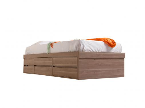 تخت خواب یک نفره 12 کشو مدل MTB 422