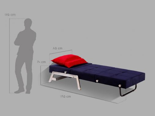 مبل تختخواب شو یک نفره مدل TSM 890