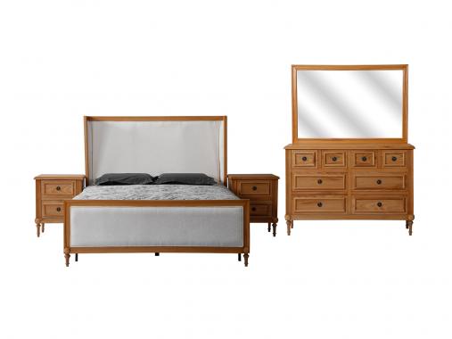 عکس سرویس خواب چوبی کلاسیک طرح ترک سولماز