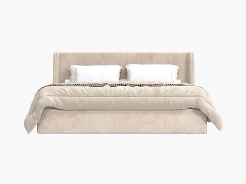 عکس تخت خواب اسپرت دونفره پارچه ای هتلی BD691