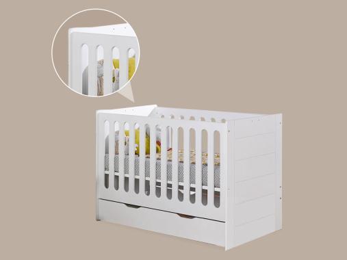 عکس تخت نوزاد نرده ای ایکیا TNB818