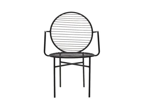 عکس صندلی مدرن فلزی باغی TY63