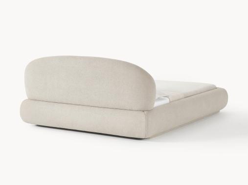 عکس تخت خواب دونفره تدی کرم BD675