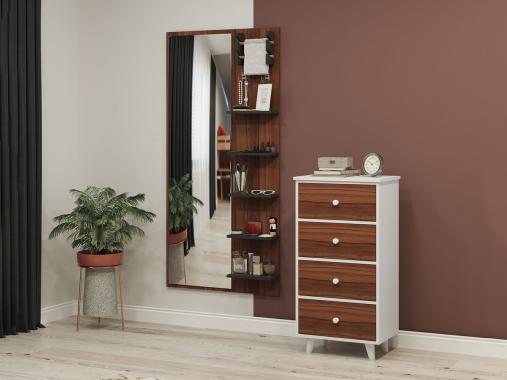 عکس آینه دیواری قدی ورودی منزل WM513