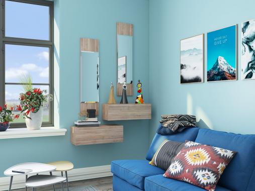 عکس باکس دیواری آرایشی آینه‌دار D301