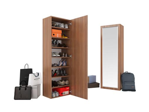 عکس جاکفشی دیواری راهرو باریک KFD640