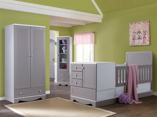 عکس سرویس خواب نوزاد نوجوان گارد دار لاکچری NB646