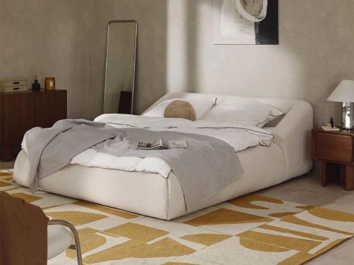 عکس تخت تدی سفید مدرن BD673