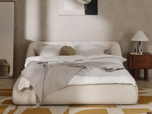 عکس تخت تدی سفید مدرن BD673