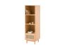 عکس کتابخانه عرض کم چوبی حصیری BC24