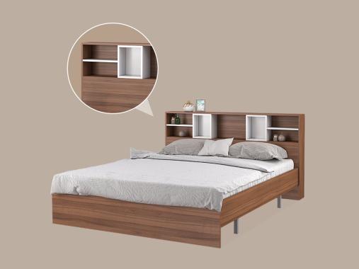عکس تخت خواب دو نفره بزرگسال ساده یاشار