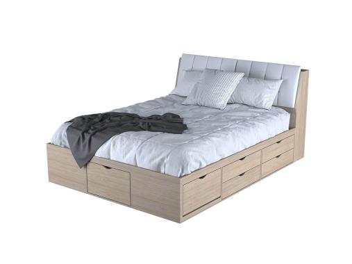 عکس تخت خواب کشودار عرض 160 مدل یاسین