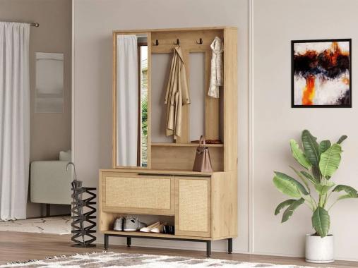 عکس جالباسی ایستاده حصیری BL510