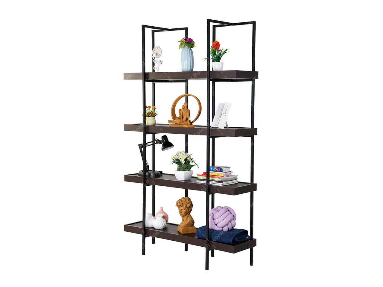 عکس کتابخانه فلزی مدرن ایستاده مدل DF215