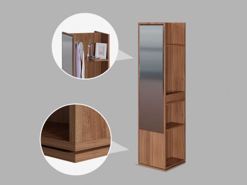 عکس آینه قدی مدرن گردان SM621