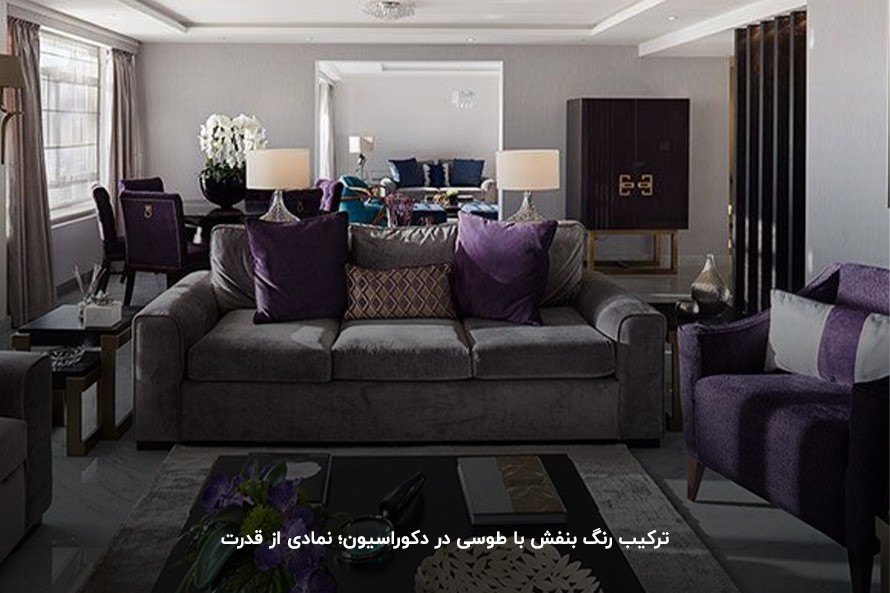 7 مکمل رنگ طوسی در دکوراسیون که دکور شگفت انگیزی می‌سازند