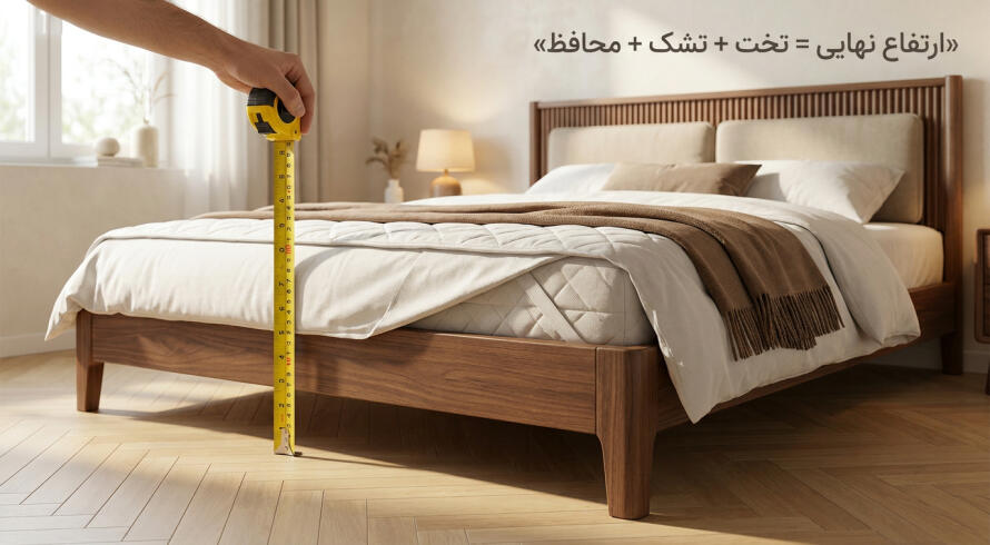 ارتفاع تشک یعنی چه و چرا فقط ضخامت تشک مهم نیست؟ ارتفاع تشک یعنی چه و چرا فقط ضخامت تشک مهم نیست؟