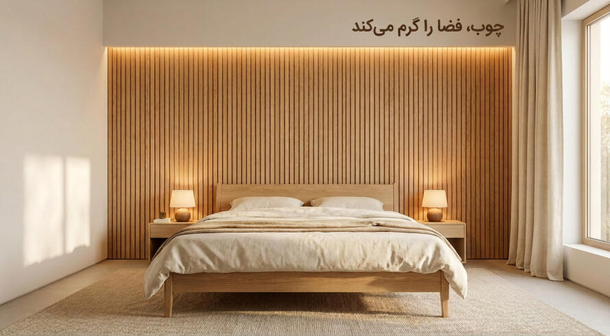 ترمووال، پنل چوبی و لمسه؛ هرکدام چه حسی به اتاق می&zwnj;دهند؟