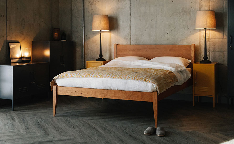 Alt: تخت خواب چوبی بهتره یا ام دی اف
