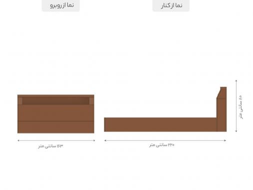 عکس سرویس خواب اسپرت سفید نویان