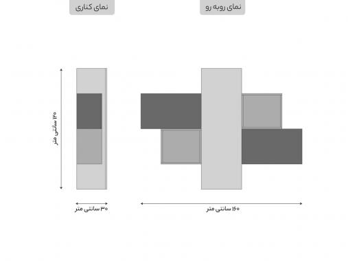 شلف دیواری D 22