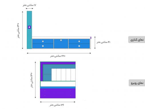 تخت تک نفره ارتفاع بلند هامون 