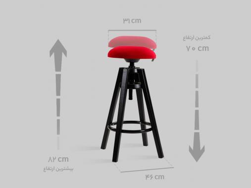 صندلی اپن کانتر مدل POF51