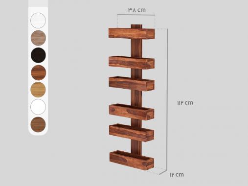 شلف دیواری عمودی شش طبقه ام دی اف D85
