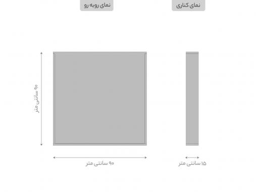 عکس میز تحریر تاشو ساده MT248