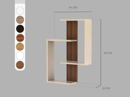 شلف دیواری مدرن و ساده ام دی اف D89