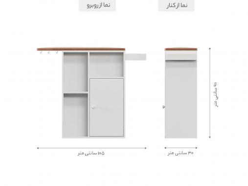 میز اتو کمد دار MR701