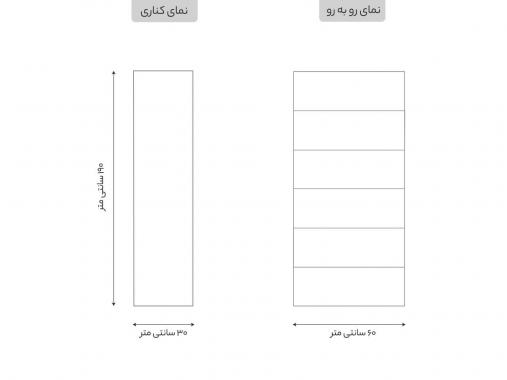 کتابخانه خانگی مدل B2