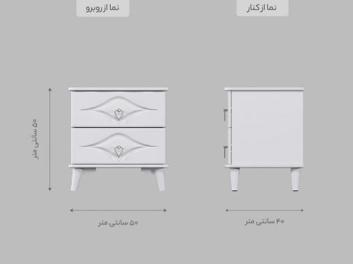 عکس سرویس خواب دونفره اسپرت عروس سفید جیران