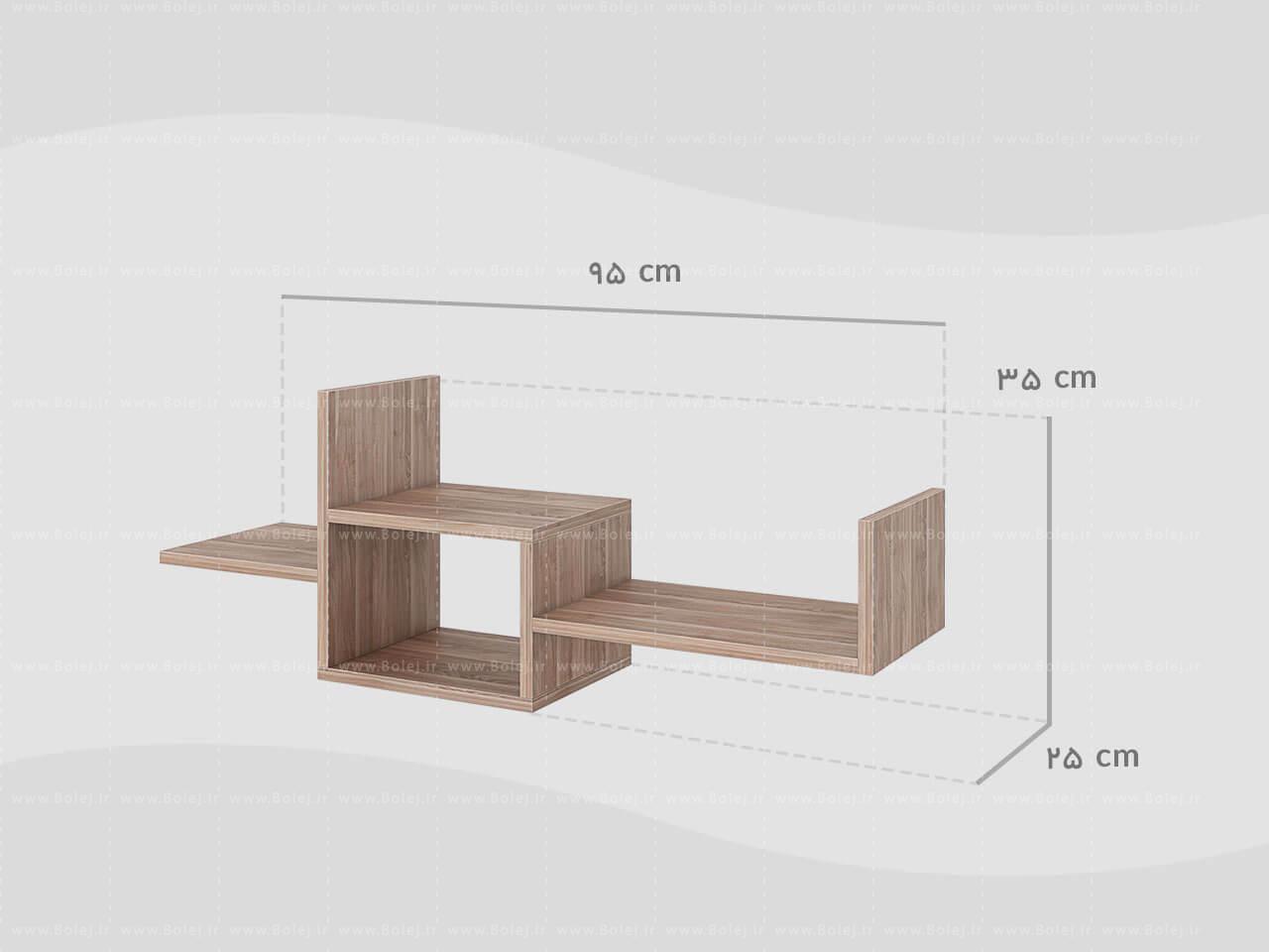 شلف دیواری تلویزیون مدل DT 112